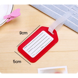 Thẻ tên gắn vali du lịch,phụ kiên du lịch không thể thiếu cho chuyến du lịch