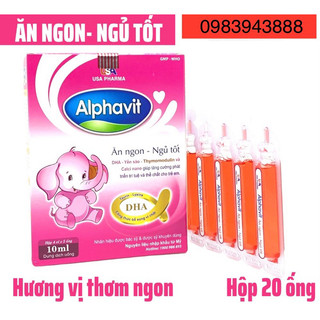 Siro uống Alphavit ăn ngon ngủ tốt cho bé yêu