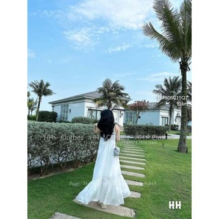 Đầm maxi 2 dây dáng suông đuôi cá!