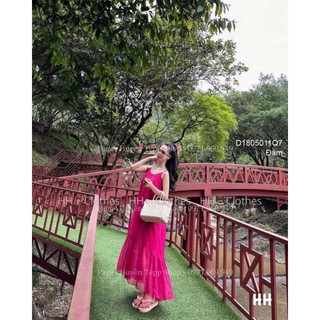 Đầm maxi 2 dây dáng suông đuôi cá!