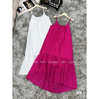 Đầm maxi 2 dây dáng suông đuôi cá!