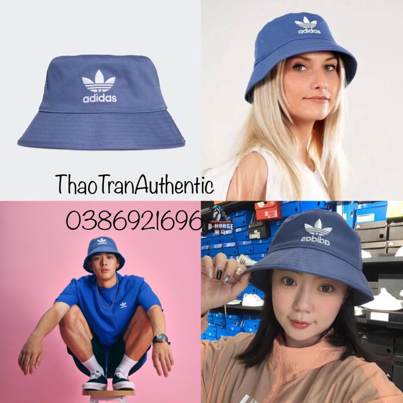Mũ bucket, tai bèo Adidas GN4904 3 lá size 57-59