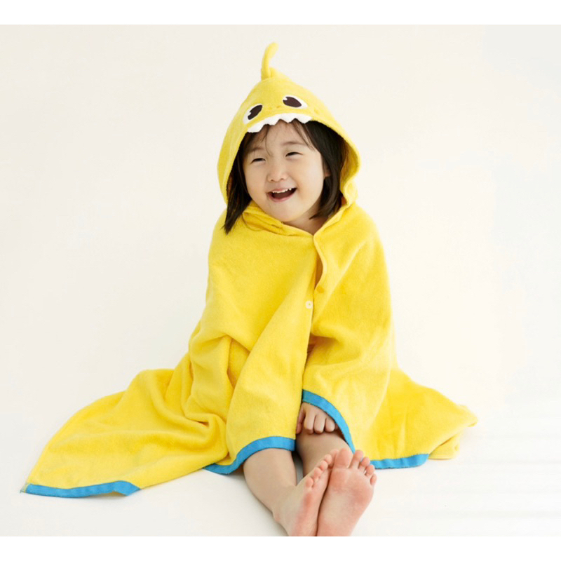 Khăn choàng , khăn tắm cho bé hình BabyShark Pinkfong Hàn Quốc