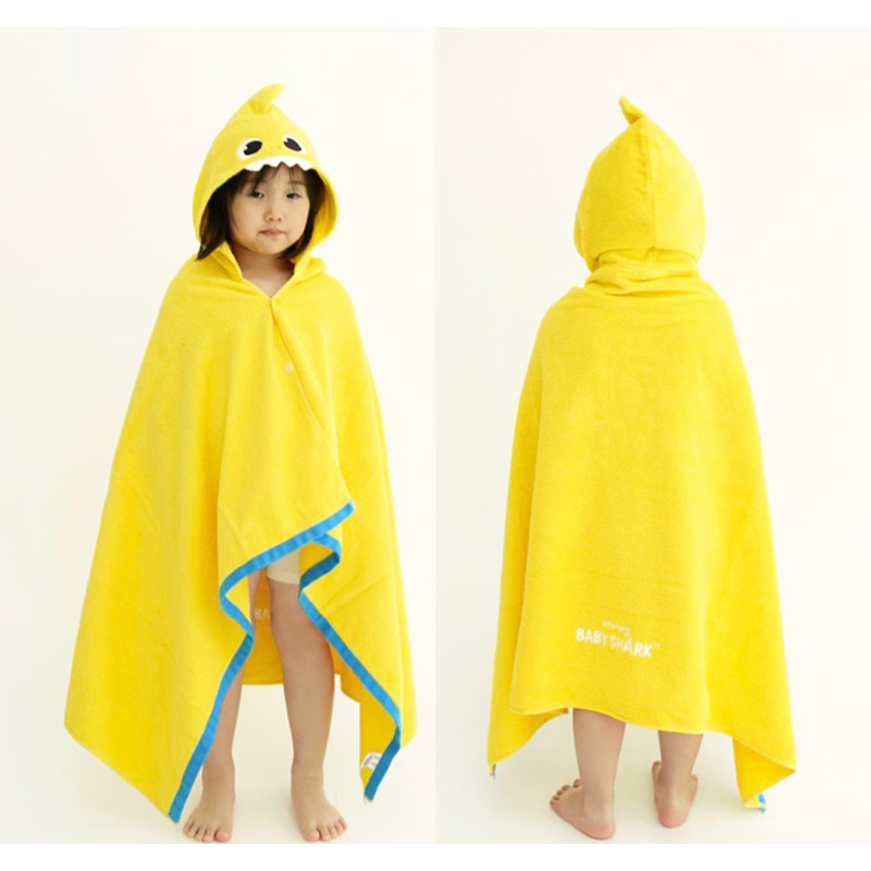 Khăn choàng , khăn tắm cho bé hình BabyShark Pinkfong Hàn Quốc