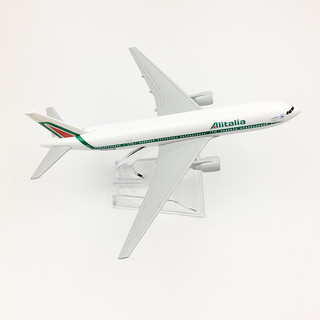 Mô hình máy bay Italia 16cm(Mô hình máy bay+đế trưng bày)