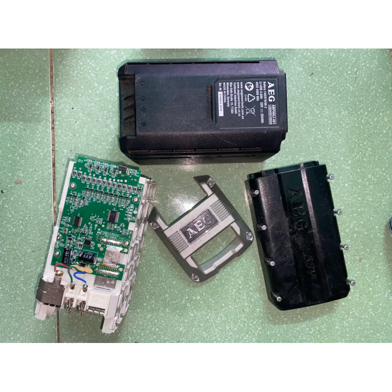 Bộ vỏ mạch pin AEG 58v mạch chưa test chưa mối tháo hàn không bao mạch sống