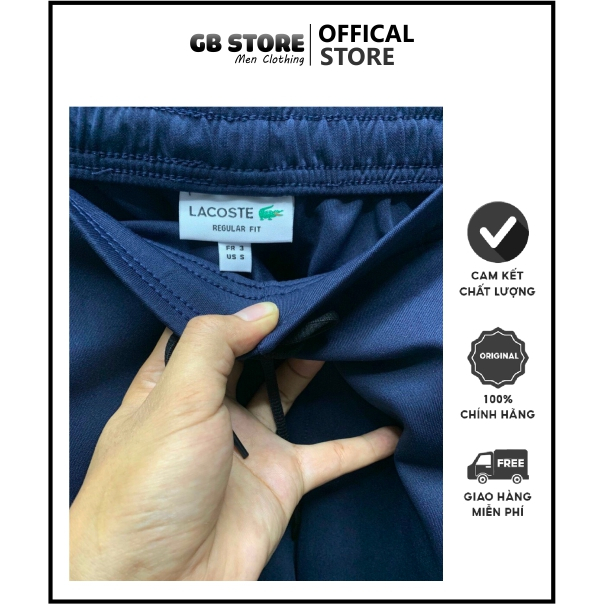 Bộ thể thao LACOSTE nam thun lạnh mùa hè Hàng Hiệu GB STORE Bộ quần áo nam thể thao cộc tay cao cấp mặc nhà 2023 | BigBuy360 - bigbuy360.vn