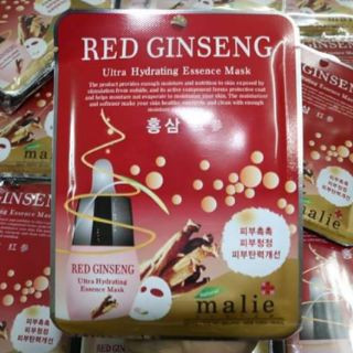 1 HỘP (10 GÓI) MẶT NẠ CHỐNG LÃO HÓA CAO CẤP TINH CHẤT SÂM HÀN QUỐC, HỘP 10 GÓI