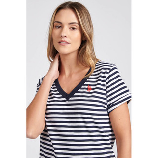 Áo thun nữ cổ tim U.S. Polo Assn