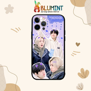 Ốp ip IDOL KPOP Taekook cutie cho Iphone 6 đến 13 promax  BLUGDR0115
