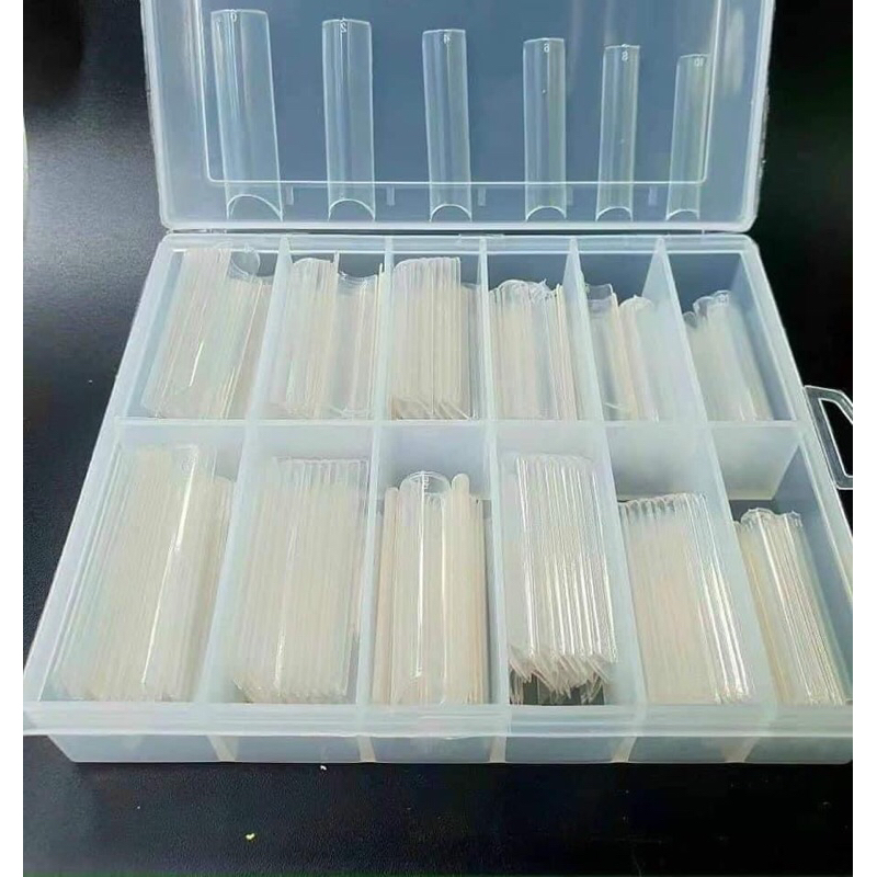 Móng tip tre, móng típ thang form dài, móng nối tre, móng nối thang