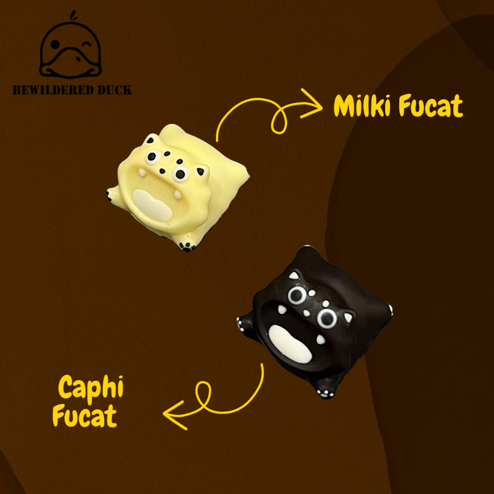 FuCat - Artisan Keycap Decor Bàn Phím Cơ - Bew.Duck