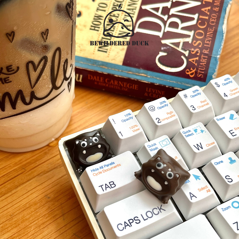 FuCat - Artisan Keycap Decor Bàn Phím Cơ - Bew.Duck