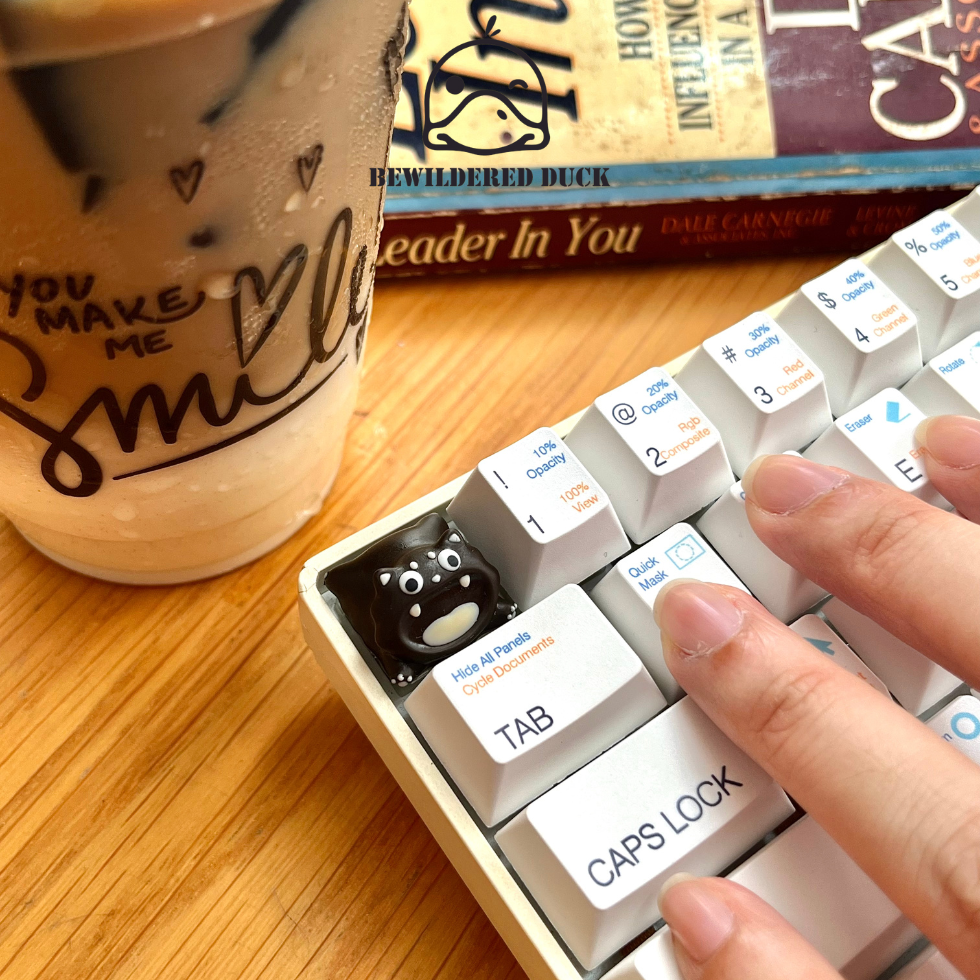 FuCat - Artisan Keycap Decor Bàn Phím Cơ - Bew.Duck