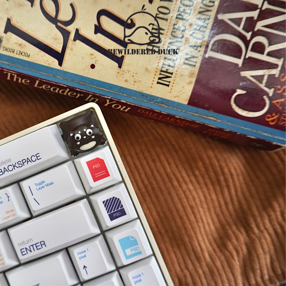 FuCat - Artisan Keycap Decor Bàn Phím Cơ - Bew.Duck