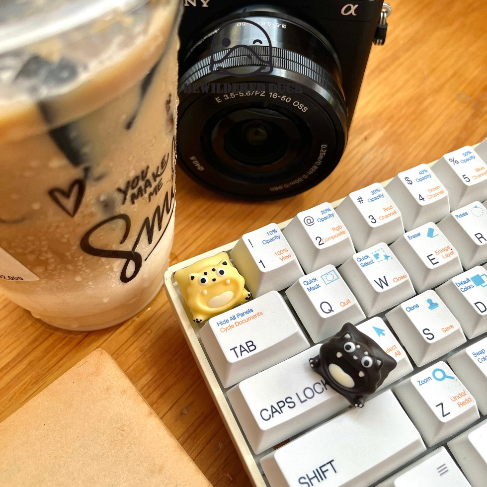 FuCat - Artisan Keycap Decor Bàn Phím Cơ - Bew.Duck