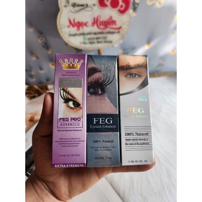 (Chính hãng) Bộ 3 Cây Serum Dưỡng Mi Mày 3ml - Dưỡng Mi Mày Dài Và Dày Chắc Khỏe