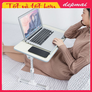 Bàn học laptop , đọc sách gấp gọn 180 độ có quạt tản nhiệt
