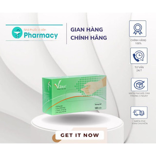  Hộp găng tay y tế Vglove Không bột chuẩn Y Tế 