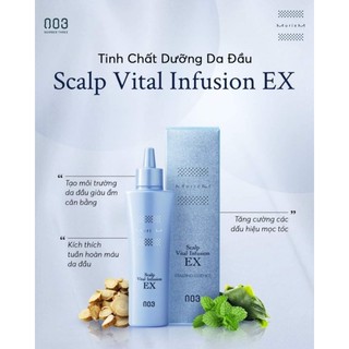 DUNG DỊCH CHỐNG RỤNG TÓC 003 MURIEM SCALP VITAL INFUSION EX 120ML