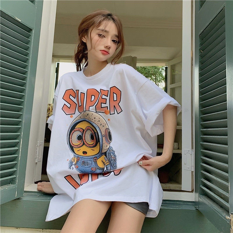 ÁO PHÔNG COTTON 100% HÌNH MINION ĐÁNG YÊU
