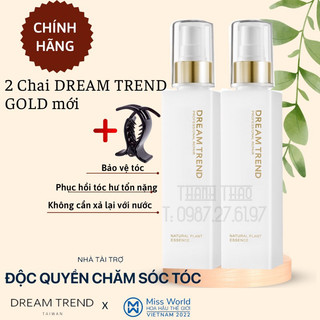 Dưỡng tóc AHA màu gold mới Dream trend