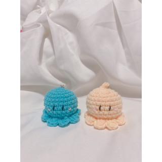 MÓC KHOÁ BẠCH TUỘC LEN HANDMADE