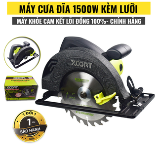 Máy cưa gỗ 1500W-185MM XCORT - Máy cưa lõi đồng