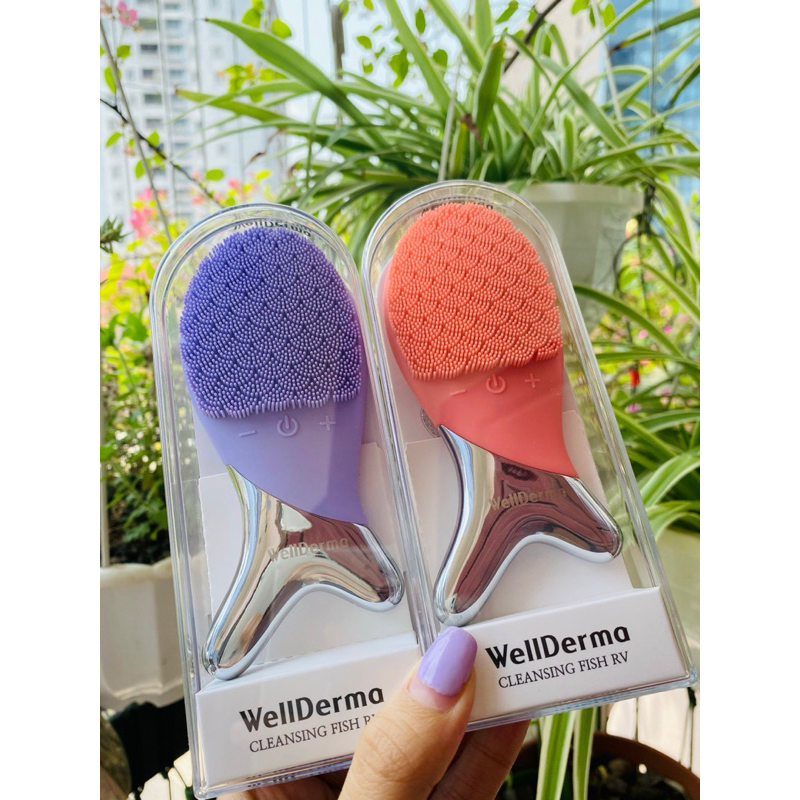 Máy rửa mặt con cá Wellderma Cleansing Fish