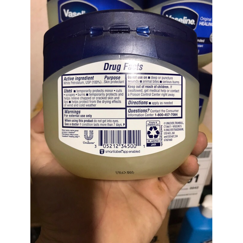 SÁP DƯỠNG ẨM VASELINE PURE PETROLEUM HEALING JELLY 368g Của Mỹ