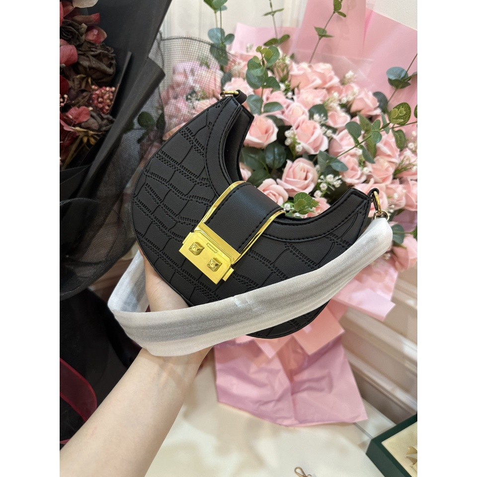 Túi xách dáng thuyền mini siêu xinh, chất liệu da cao cấp, phối đồ cực sang chảnh TN20 | BigBuy360 - bigbuy360.vn