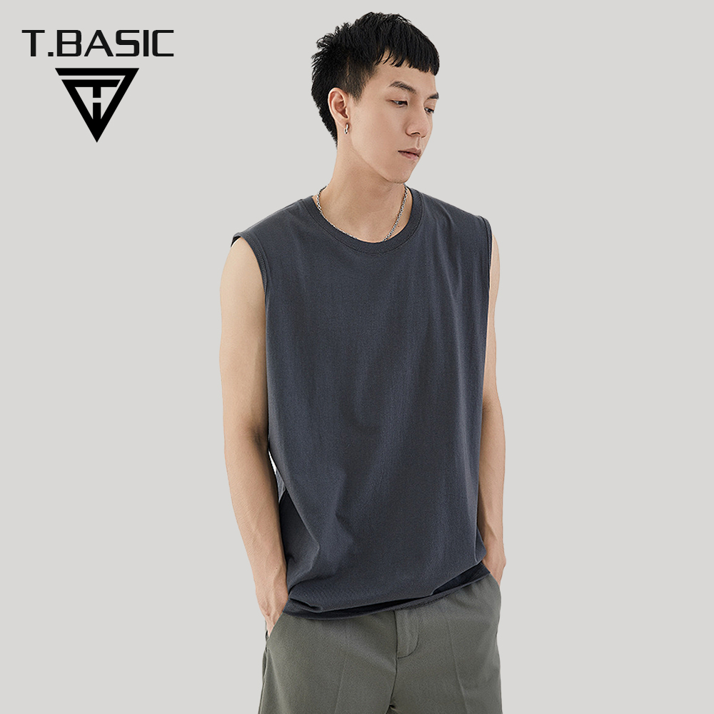 Áo ba lỗ -Áo tanktop nam nữ chất liệu cotton form rộng oversize unisex