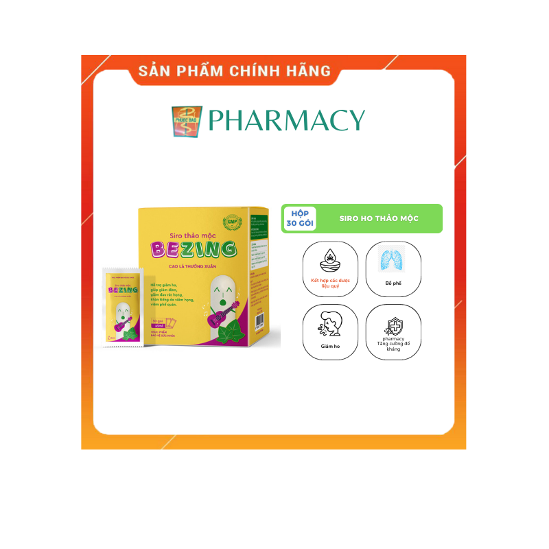 Siro ho thảo mộc BEZING bổ phế, giảm ho