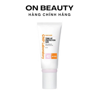 Kem chống nắng cnp nâng tông da laboratory tone-up protection sun spf42/pa+++ 50ml