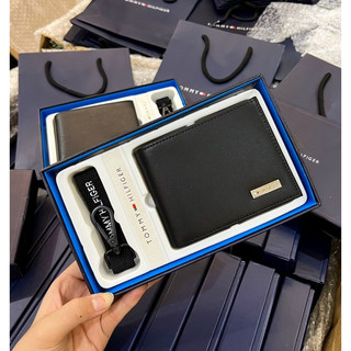 Set ví kèm móc khoá fullbox túi giấy