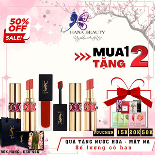 Son YSL Tatouage Couture Velvet Cream 212 – Đỏ Gạch, Son Kem YSL chính hãng 4.5ml