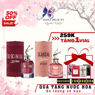 Nước hoa scandal jean paul gaultier edp 10ml, so scandal 10ml, nước hoa nữ bản dùng thử 10ml