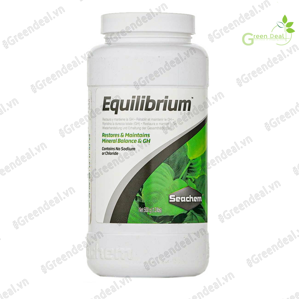 SEACHEM - Equilibrium (Hộp 300 gram) | Bổ sung khoáng chất giúp ổn định gH trong hồ cá cảnh thủy sinh