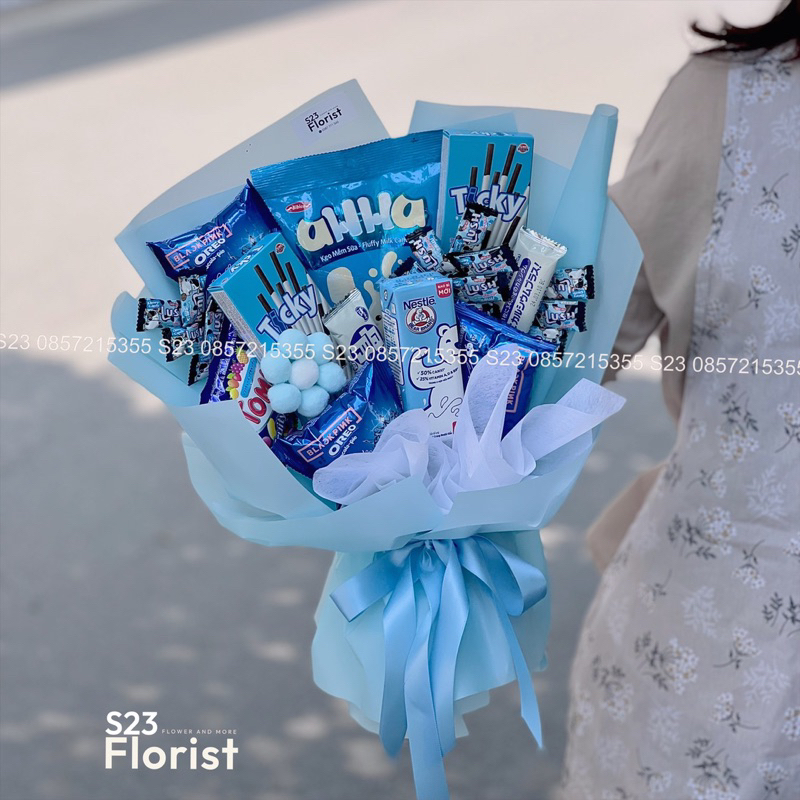 Bó hoa kẹo, Bó hoa cho bé