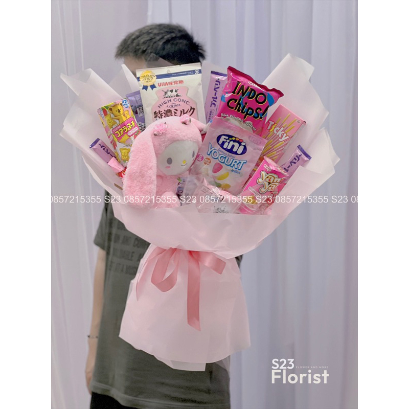 Bó hoa kẹo, Bó hoa cho bé