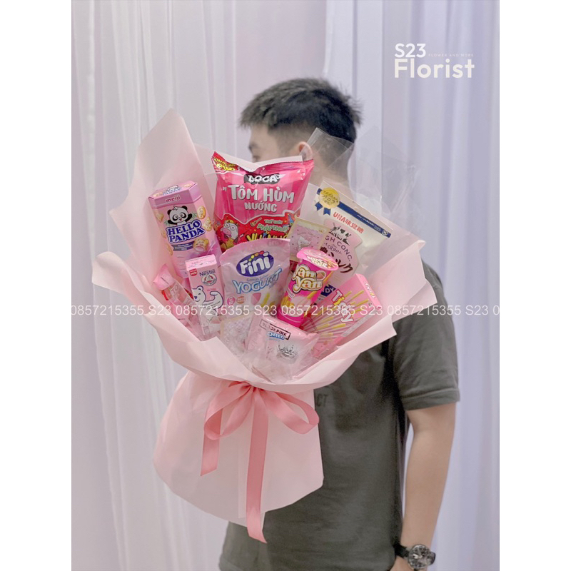 Bó hoa kẹo, Bó hoa cho bé