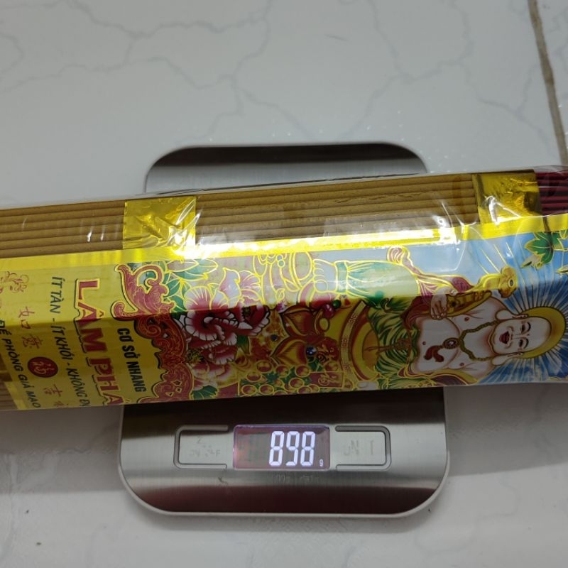 Nhang thơm hương lài đặc biệt Phật Di Lặc hương thơm thu hút may mắn ít khói ít tàn không gây hại 3 tấc 4 tấc
