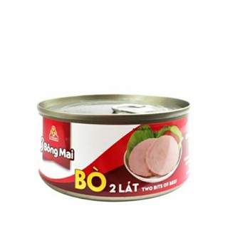 Bò 2 lát 3 bông mai vissan hộp 150g date mới 2025