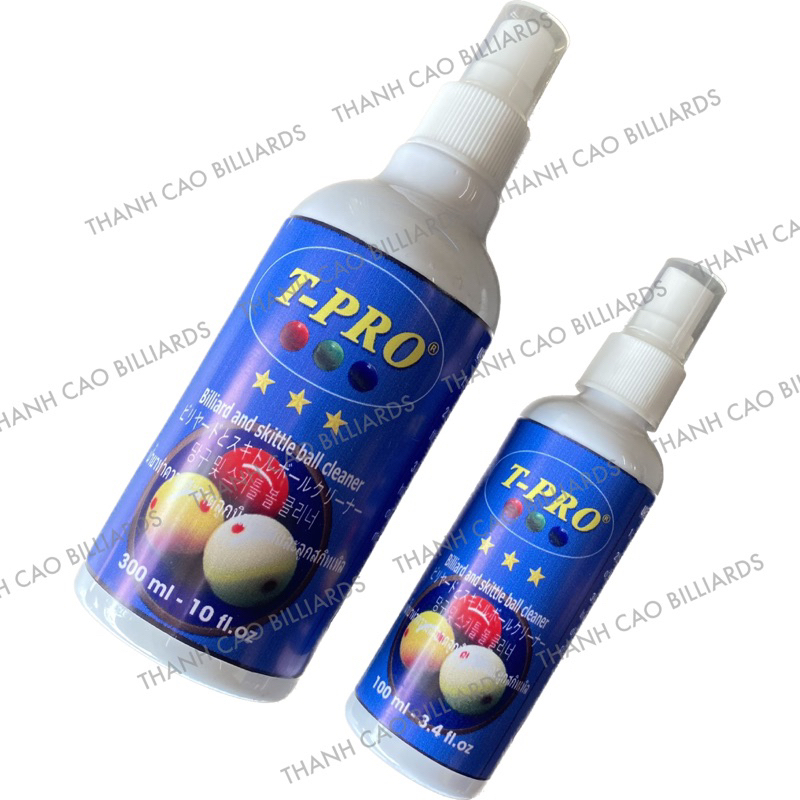 Nước Lau Bi Sáng Bóng | Nước Làm Sạch Bóng Bida T-Pro Việt Nam