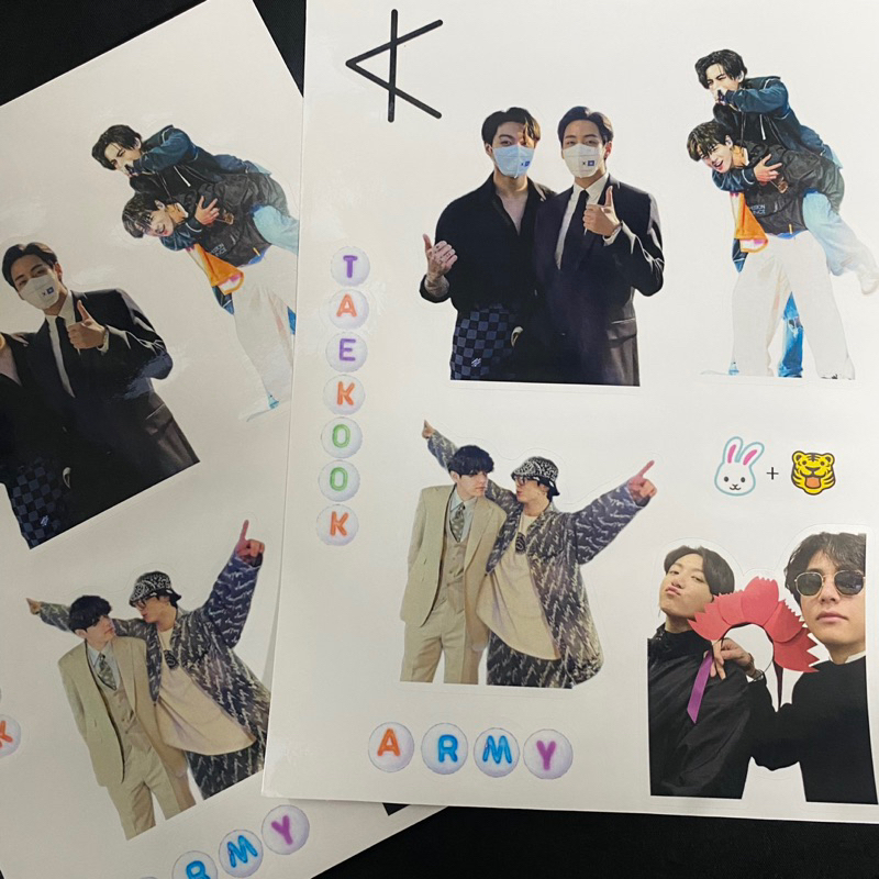 Sticker a5 BTS - TaeKook 🌸