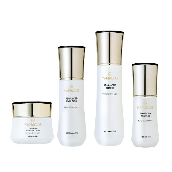 Bộ Chăm Sóc Da Advanced MAMACOS 4 Món: Toner & Tinh Chất Tế Bào & Tinh Chất Dưỡng & Kem Dưỡng Ngày Đêm | BigBuy360 - bigbuy360.vn