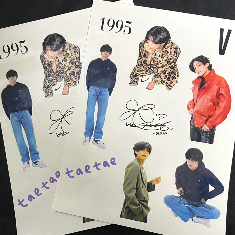 Sticker a5 BTS - Taehyung  🌸