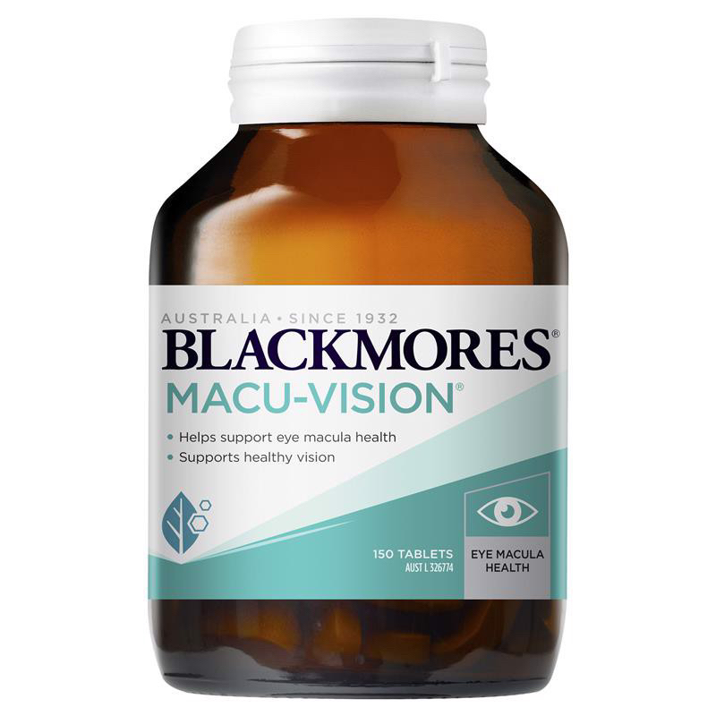 Viên uống bổ mắt Blackmores Macu-Vision 125 viên Úc - hỗ trợ tăng cường thị lực