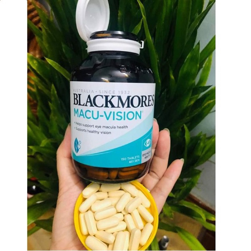 Viên uống bổ mắt Blackmores Macu-Vision 125 viên Úc - hỗ trợ tăng cường thị lực