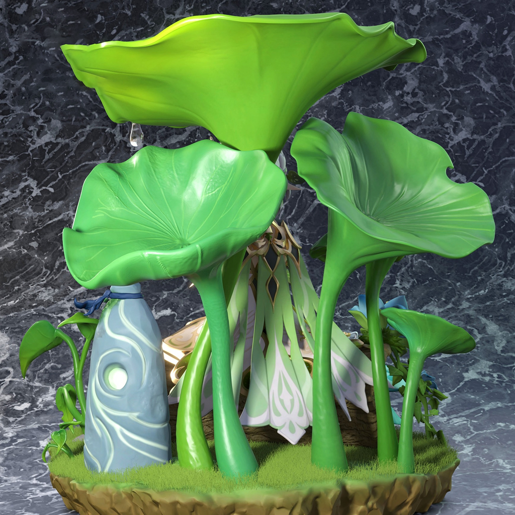 Genshin Impact Mô Hình Nahida Zhongli Shenhe Ningguang Yelan  Keqing   Anime, Game Figure